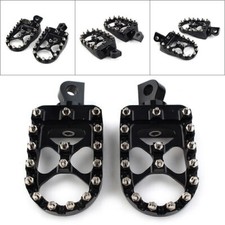 Wide Foot Peg MX Style Blk For