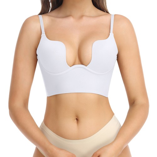 Womens low back bra - low, wire