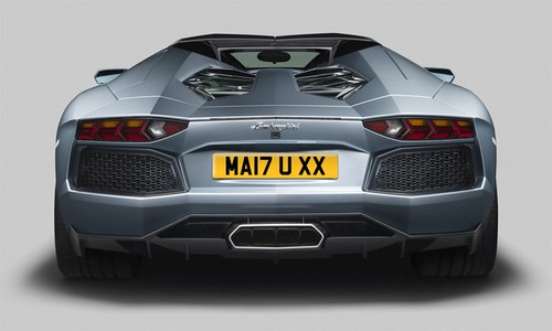 Private number plate man - number, u