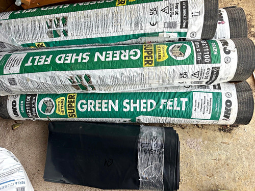 Iko super green shed - shed, roofing