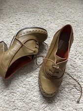 Radley Khaki Leather Lace Up
