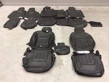 Land Rover Defender 110 7 Seat Black Leather Interior : Seat Covers