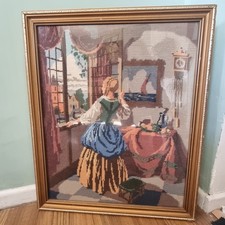 Vintage Needlepoint Large