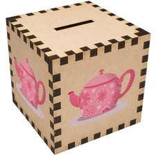 'Funky Teapot' Money Box /