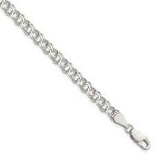 Sterling Silver 5.5mm Double