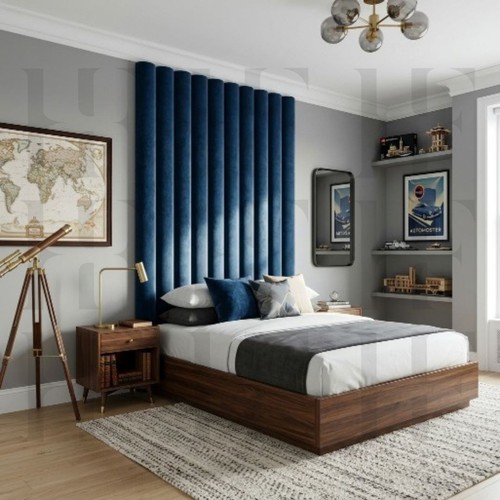Upholestered boys wall panels - boys,