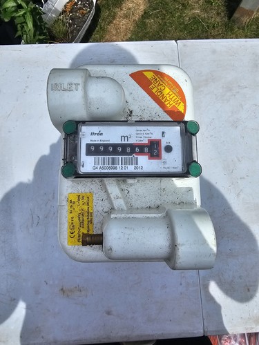 Household gas meter - household,