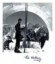 EDMUND HILLARY Signed