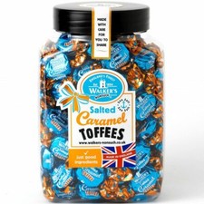 Walkers Nonsuch Full Gift Jar Toffees Eclairs Liquorice Caramel 1.25kg