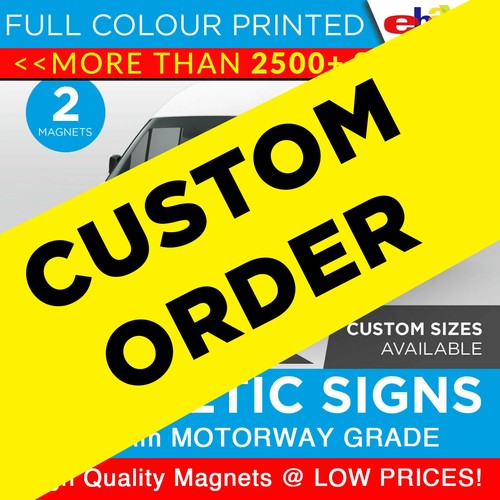 Custom ordermagnetic signs - , for
