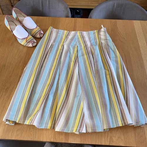 Toast outfit striped skirt - outfit,