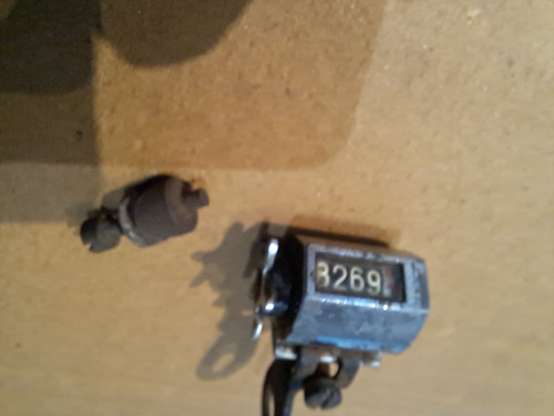 Vintage 1950 lucas odometer - 1950's,