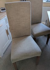 2 X Hight Back dinning Chairs