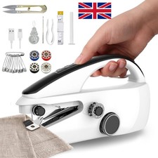 Mini Handheld Cordless Sewing Machine Hand Held Thread Stitch Clothes Portable