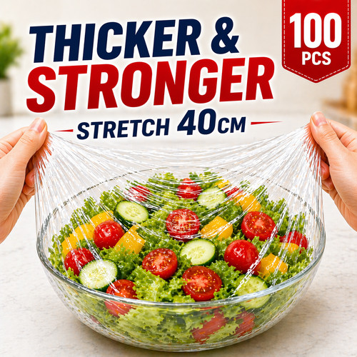 100pcs reusable elastic food - reusable,