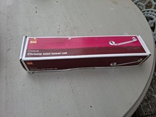 CIRQUE BATHROOM MINI TOWEL RAIL CHROME-PLATED W360MM X H60MM X D80MM