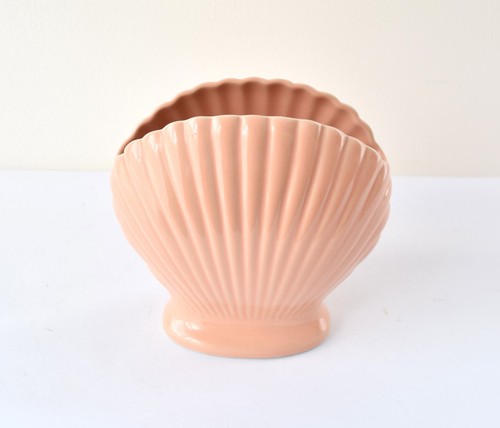 Sea shell coral vase japan - shell,