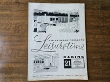 MCM American Vacation Cabin Architects Plans 1960s, Better Homes & Gardens #21