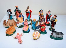 Vintage 18 Piece Hand Painted