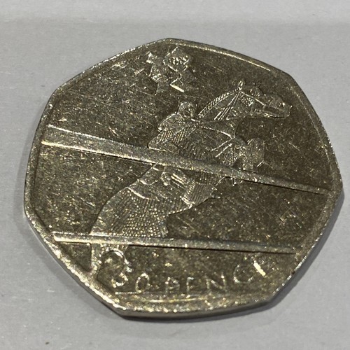 2011 equestrian olympic 50p - 2011,