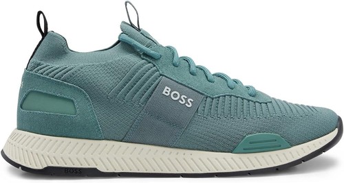 Trainers boss mens green - mens,