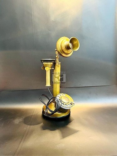 Old stylebrass candlestick - old,