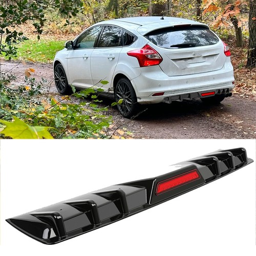 Gloss rear diffuser bumper - rear,