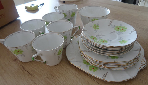 Vintage stanley china part tea - vintage,