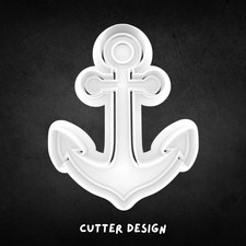 Anchor Cookie Cutter and Stamp