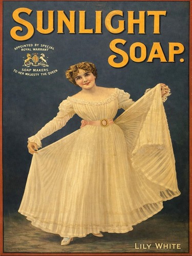 Vintage sunlight soap style - vintage,
