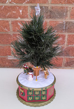 Vintage Avon Christmas Advent Calendar Fibre Optic Animated Christmas Tree