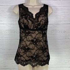  VTG women small y2k black
