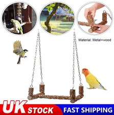 Parrot Wooden Stand Swing Cage