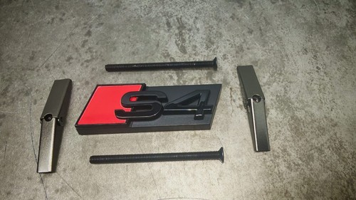 Gloss black front radiator - gloss,