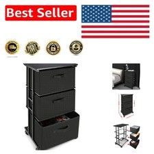 Durable Fabric 3-Drawer