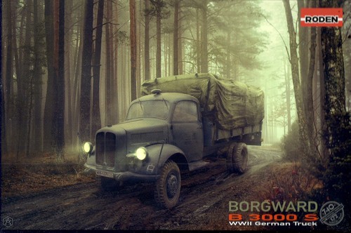 Roden borgward b3000s - 1/72,