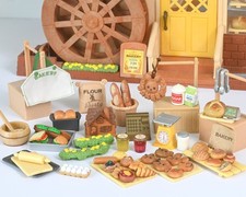 Sylvanian Watermill Bakery Spares, cake bread accessories, jam Calico Critters