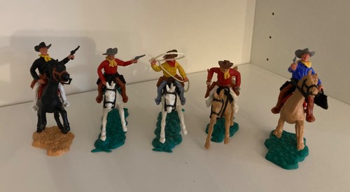 Timpo wild west mounted - west, x5
