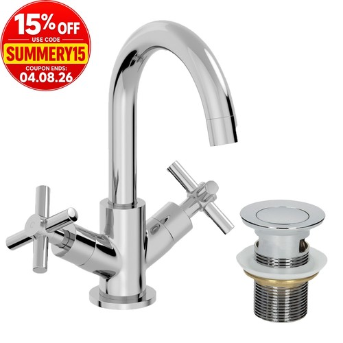 Bathroom mono basin sink mixer - basin,