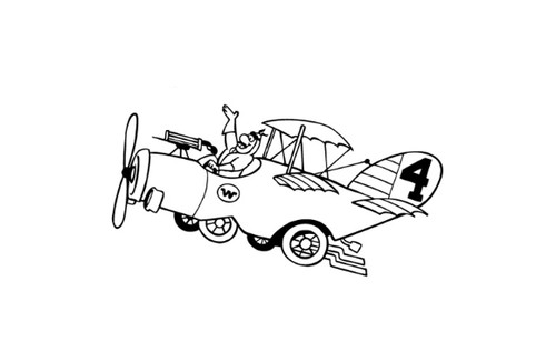 Wacky races red max - 8",