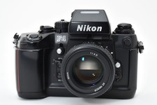 Nikon F4 35mm SLR Film Camera + AF 50mm f/1.4D Lens From JAPAN【Mint】