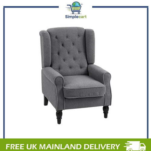 Accent chair wingback armchair - accent,
