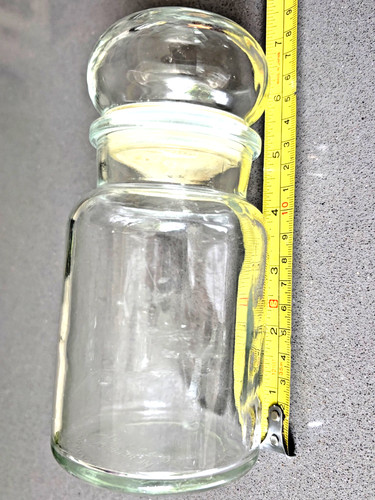 Vintage clear glass - ,