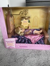 Disney Animators Baby Rapunzel Crib/Cot Set Disney Store Tangled Doll BOXED