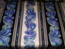 CAT-I-TUDE SINGING THE BLUES - Panels & Matching Fabric - 100% Cotton.  