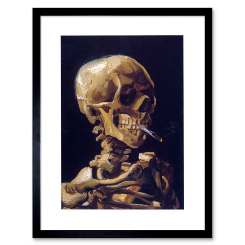 Van gogh skull burning - van,