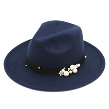 Wide Brim Fedora Hat Panama