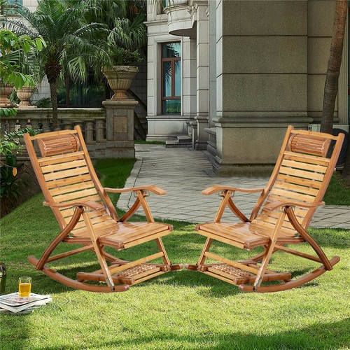Wooden deck chair garden patio - garden,