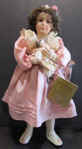 Bisque cloth mary - 19",