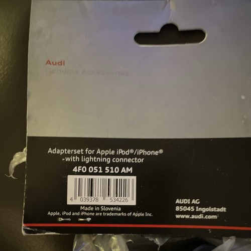 Audi adapter set for - for, apple